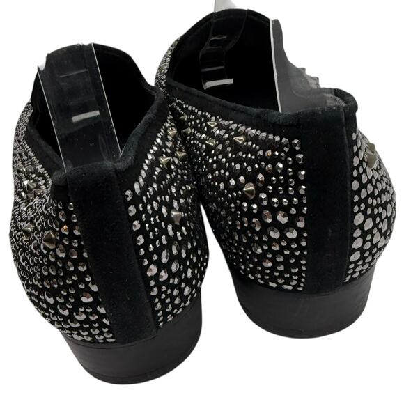 Stuart Weitzman Slipbead Studded Loafers size 8 - Picture 3 of 9